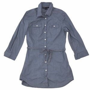 Armani Exchange Chambray Button Down Dress